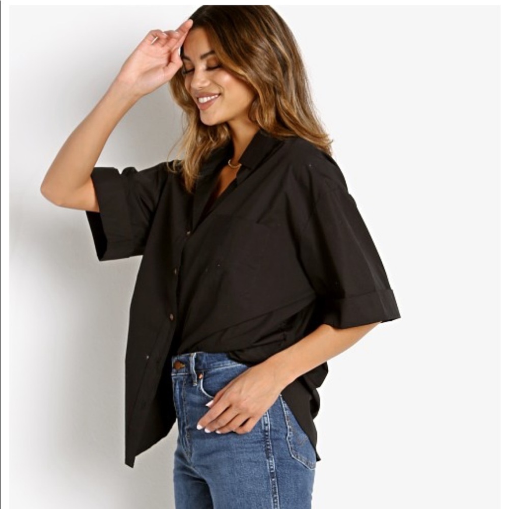 Faithfull the beans marquis shirt black M